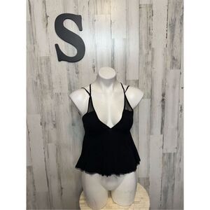 Black tank top